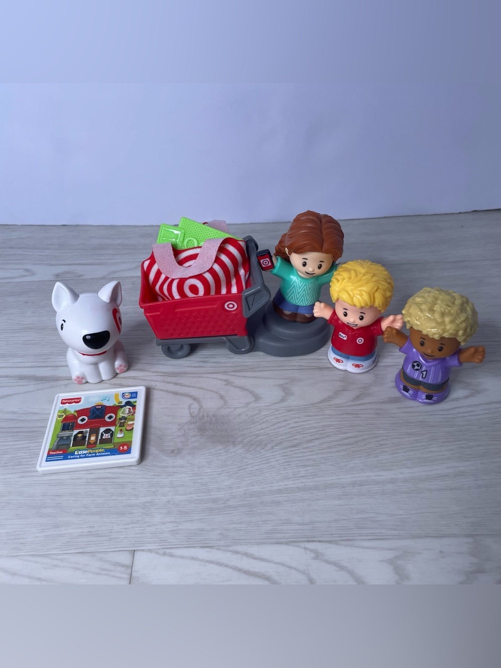Fisher-Price Little People Mixed Lot of 9 Target Exclusive Set W/Target Dog EUC
